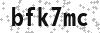 Security Code - Visually impaired may click to show text version of code in new window