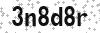 Security Code - Visually impaired may click to show text version of code in new window