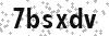 Security Code - Visually impaired may click to show text version of code in new window